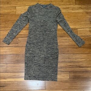 French Connection Long Sleeve Knit Dress